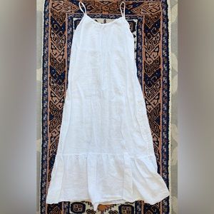 Linen Beach Maxi Dress